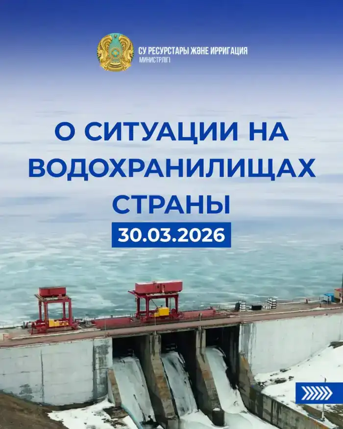 Водохранилища страны: сброс воды продолжается, уровень наполнения 37%