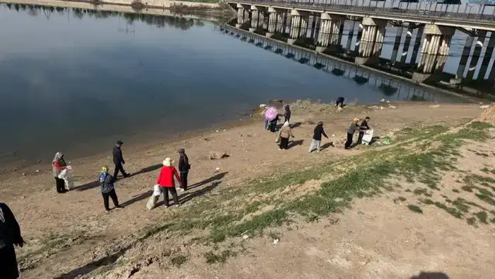 ТУРКЕСТАН: В РАМКАХ АКЦИИ «МӨЛДІР БҰЛАҚ» ПРОВЕДЕНЫ РАБОТЫ ПО ОЧИСТКЕ ТЕРРИТОРИИ ВОДОХРАНИЛИЩА «ШАРДАРА» (2)