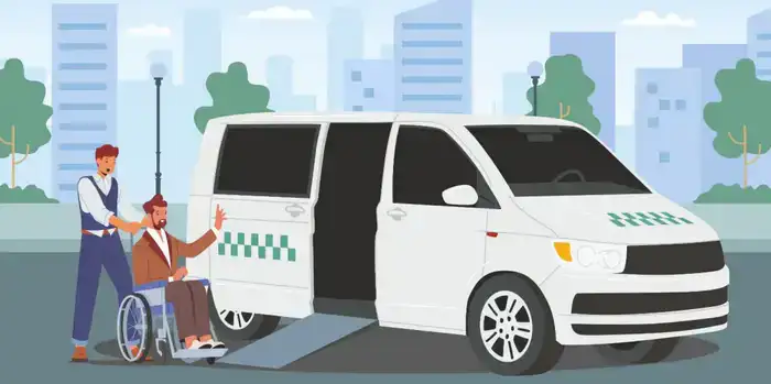 Инватакси в Астане и Алматы: 77 тыс. поездок