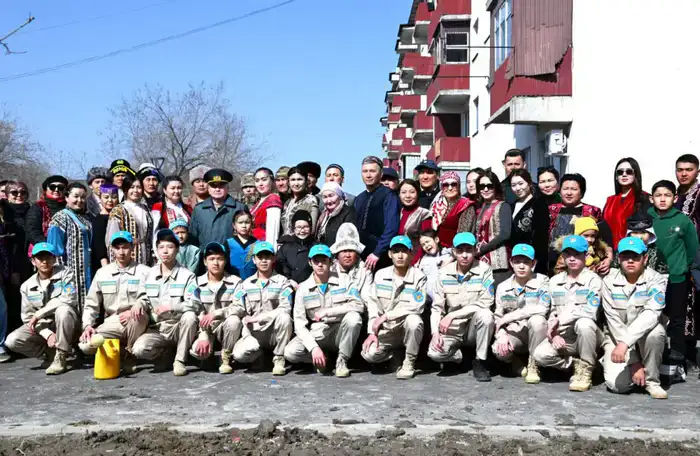 В честь Жаңару күні во всех гарнизонах прошла экологическая акция (4)