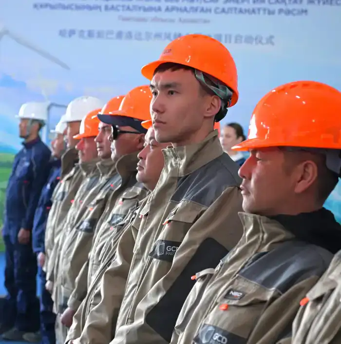 В Павлодарской области дан официальный старт реализации одного из крупнейших энергетических проектов Казахстана - строительства ветровой электростанции мощностью 1 ГВт с системой накопления энергии (5)