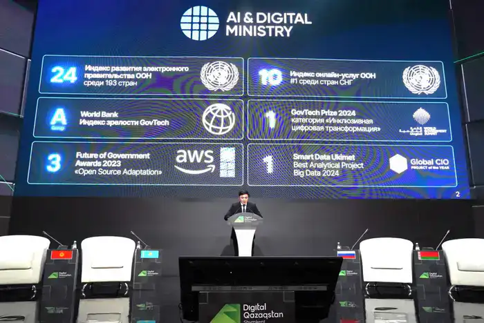 Национальная платформа ИИ: Дмитрий Мун представил новые возможности для госорганов на форуме Digital Qazaqstan