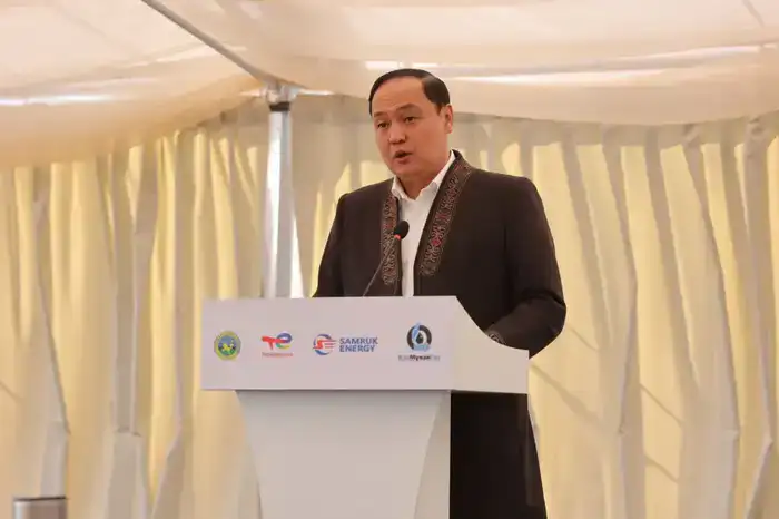 Строительство крупнейшей в Казахстане ветровой электростанции начато в Жамбылской области (4)