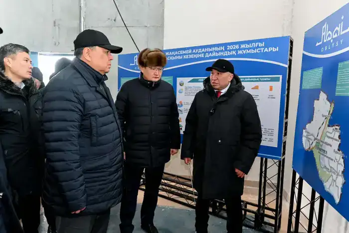 Вице-премьер Канат Бозумбаев ознакомился с ходом противопаводковых мероприятий в области Абай (9)