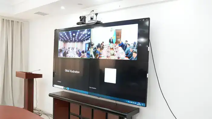 Онлайн встреча Министра экологии с Председателем Национального комитета по экологии и изменению климата Узбекистана