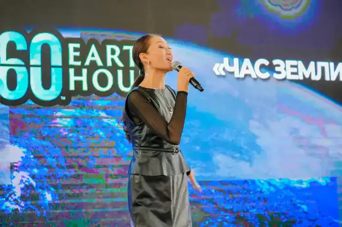 Астана погасила огни ради планеты: «Час Земли» в сердце столицы