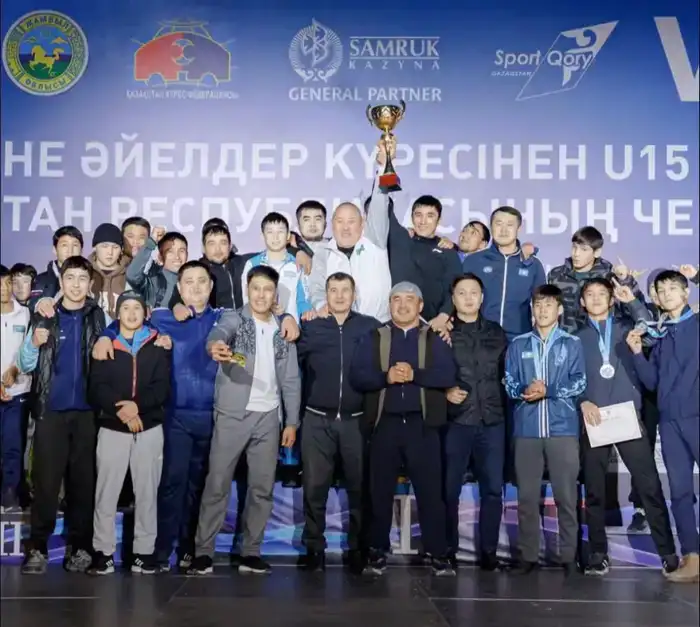 Чемпионат Казахстана по греко-римской борьбе юношей U-15 Туркестанская область результаты