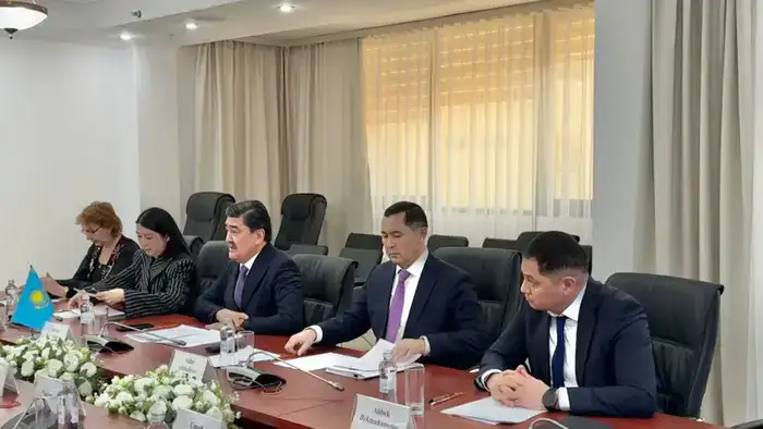 Встреча министра экологии с руководителем отдела Евразии ОЭСР обсуждение защиты природы и климатических изменений