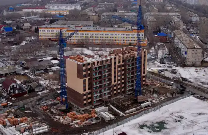 В Петропавловске ведется активное строительство жилья (4)