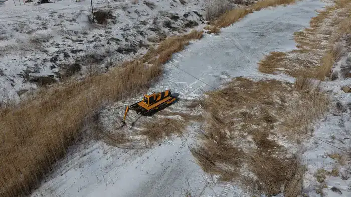 Мониторинг и подготовка паводкоопасных участков страны (9)