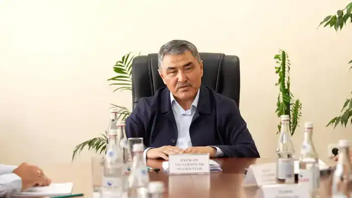 Министр водных ресурсов и ирригации провел совещание по вопросам подготовки к вегетационному периоду в Туркестанской области (2)