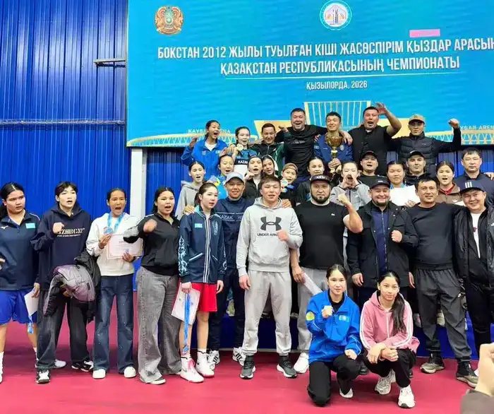 Туркестанские боксеры одерживают победу на национальном чемпионате среди девушек-подростков