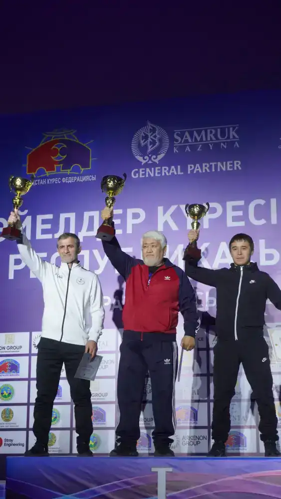 Алматинские борцы стали победителями чемпионата Казахстана U23 (2)