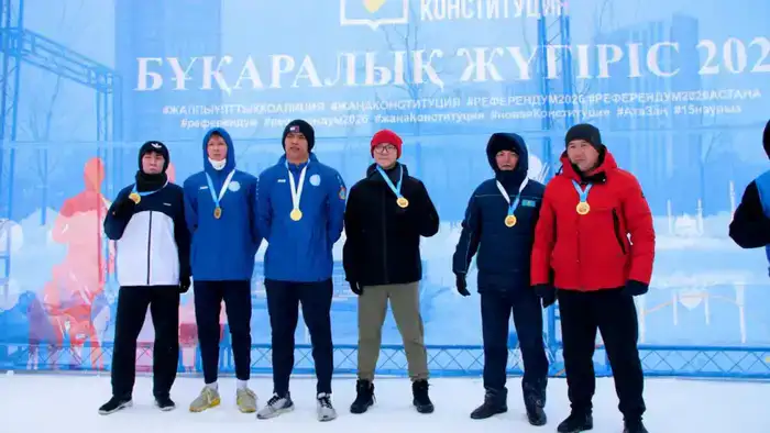 Массовый забег в поддержку новой Конституции прошел в Астане (5)