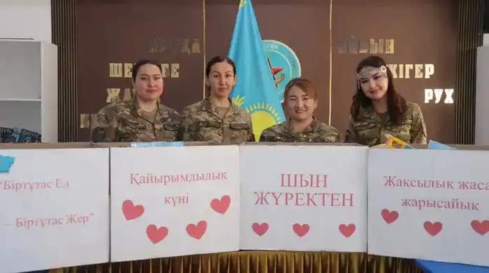 Наурызнама: военнослужащие Вооруженных сил поддержали благотворительную инициативу (2)