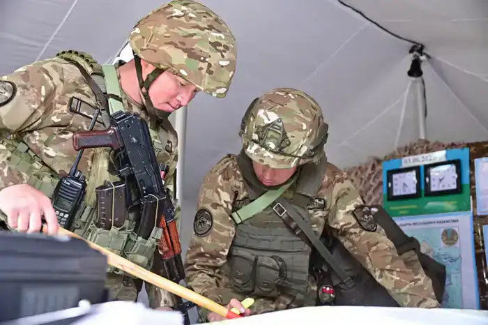 В учебном центре «Коктал» проходят сборы подразделений Десантно-штурмовых войск (4)