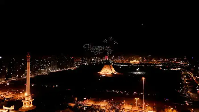 Масштабное дрон-шоу прошло в Астане в честь Наурыз мейрамы (8)