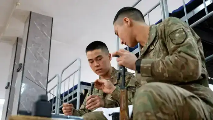 "Ұландық дос": в Национальной гвардии МВД РК внедряют систему доверительной адаптации солдат (2)