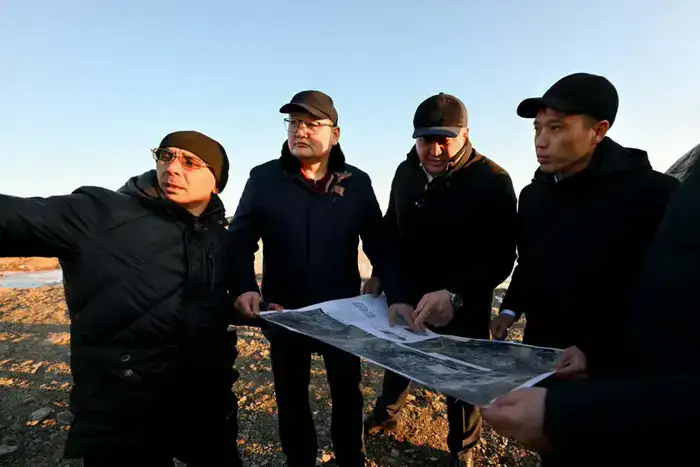 Аким области проверил участки, подверженные риску подтопления, в городе Аягоз (3)