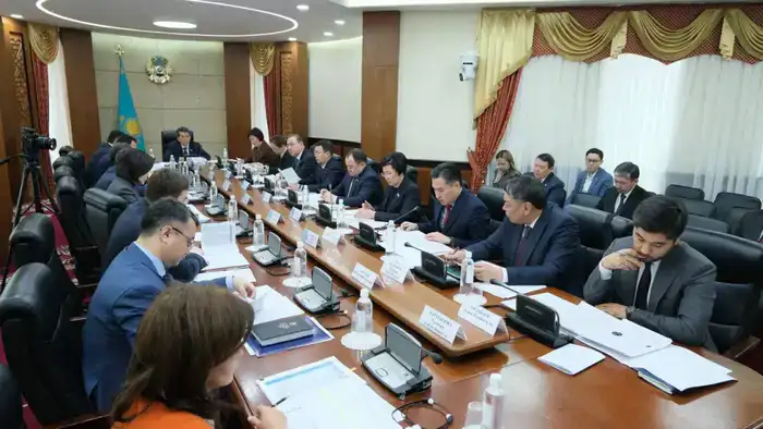 Глава Минтруда рассказал о мерах по сокращению неформальной занятости на заседании в Сенате Парламента РК (4)