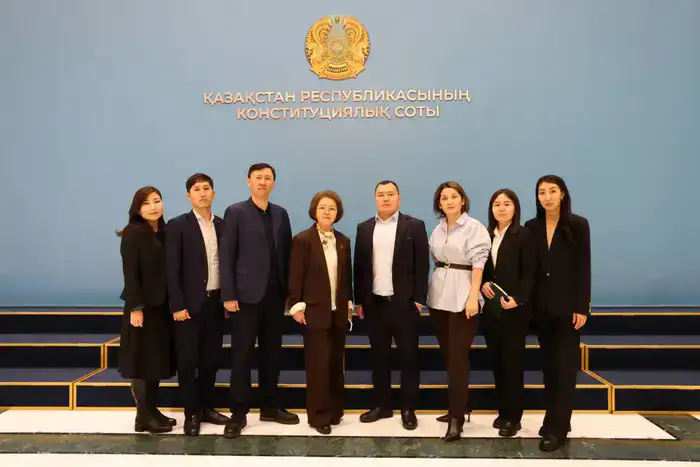Магистранты Академии правосудия при Высшем Судебном Совете приняли участие в выездной лекции в Конституционном Суде Республики Казахстан (5)