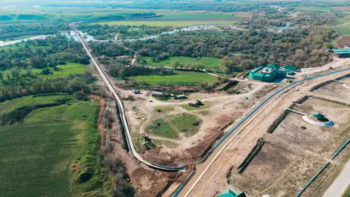 Реализация проекта по реконструкции более 143 км ирригационных сетей стартовала в Туркестанской области (5)