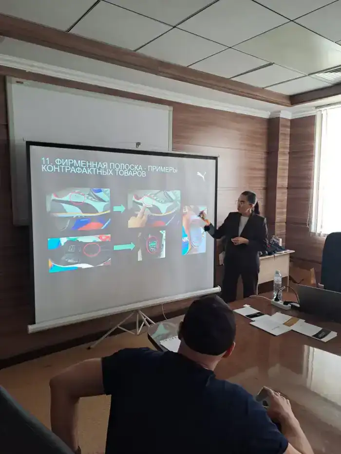 Повышение квалификации работников таможни в Казахстане: семинар по определению контрафактной продукции