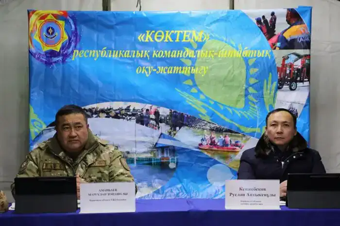 Көктем-2026: в Карагандинской области спасатели отработали алгоритм действий на случай паводка (6)