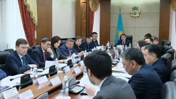 Глава Минтруда рассказал о мерах по сокращению неформальной занятости на заседании в Сенате Парламента РК (3)