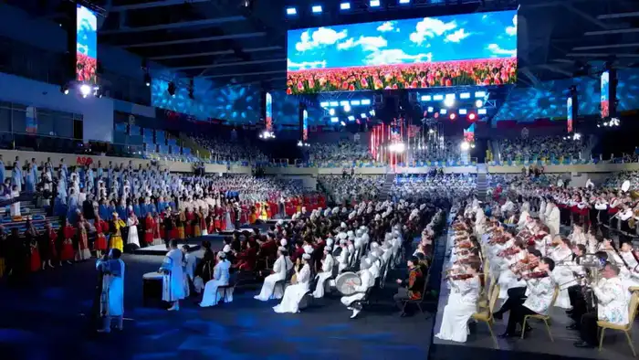 Кюй «Шернияз» и песня «Наурыз» прозвучали в исполнении 5 тысяч музыкантов в Астане (10)