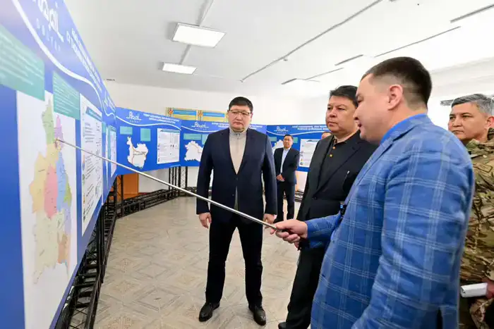 Вице-премьер Канат Бозумбаев ознакомился с ходом противопаводковых мероприятий в области Абай (3)