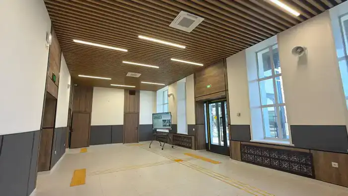 Ремонт вокзала в Макинске продолжается