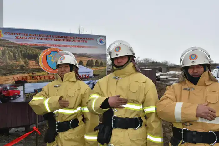 В Бидаике открылся новый пункт пожаротушения