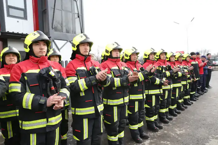 Чингис Аринов открыл первый в Казахстане пожарно-спасательный комплекс нового формата (8)
