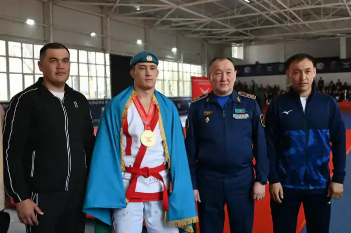 Определены победители чемпионата по қазақ күресі среди силовых ведомств Казахстана (5)