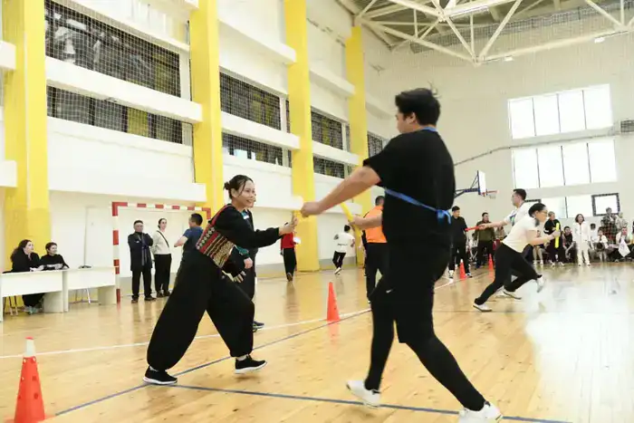 Семейную эстафету в День Шанырака провели в Астане (3)