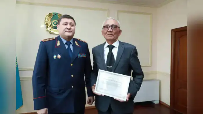 Награды криминалистам в Астане