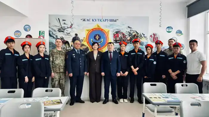 Более 50 классов «Юный спасатель» открыто в школах Казахстана (2)