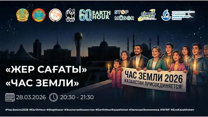 Астана объединяется с миром в акции по защите планеты