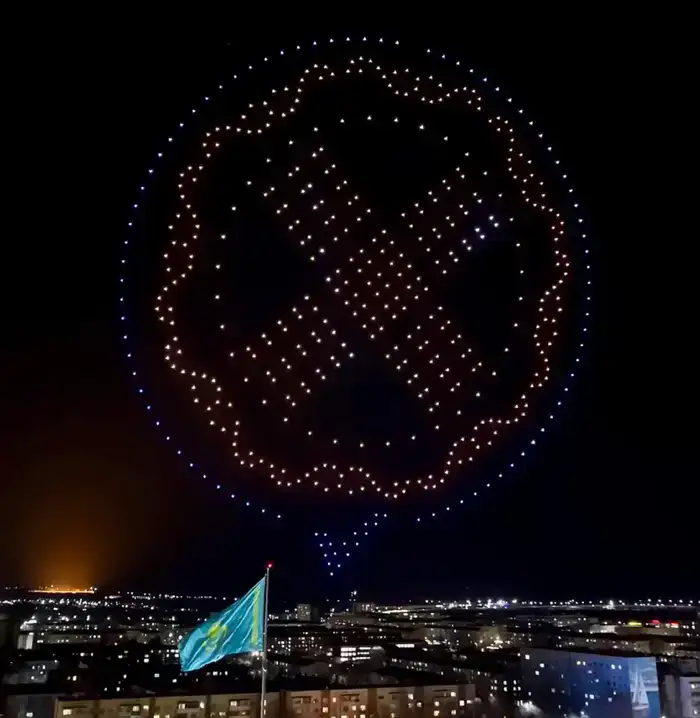 Дрон-шоу в Конаеве символизирует важный политический момент перед референдумом