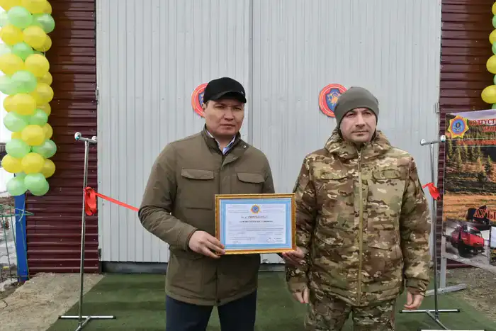 В Казахстане открыт 163-й добровольный пункт пожаротушения «Ауыл құтқарушылары» (2)
