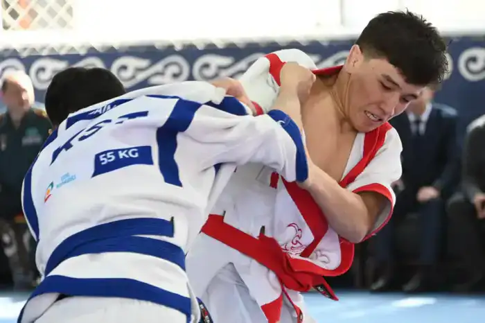 Определены победители чемпионата по қазақ күресі среди силовых ведомств Казахстана (4)