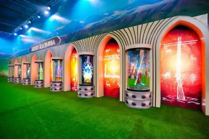 В Астане открыли голографическое шоу «Жеті қазына» на Наурыз (6)