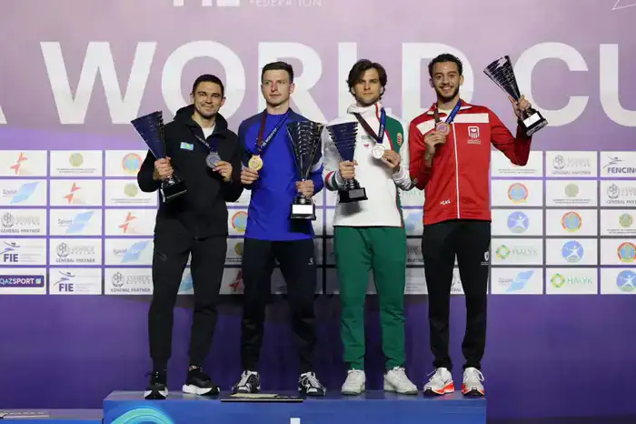 Руслан Курбанов завоевал серебро на Кубке мира в Казахстане