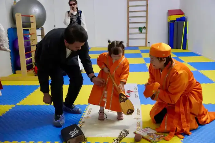 Обряд тұсаукесер для детей с особыми потребностями в Астане