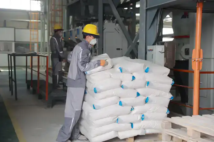 Производство мраморной муки и сухих строительных смесей запустили в Жамбылской области (10)