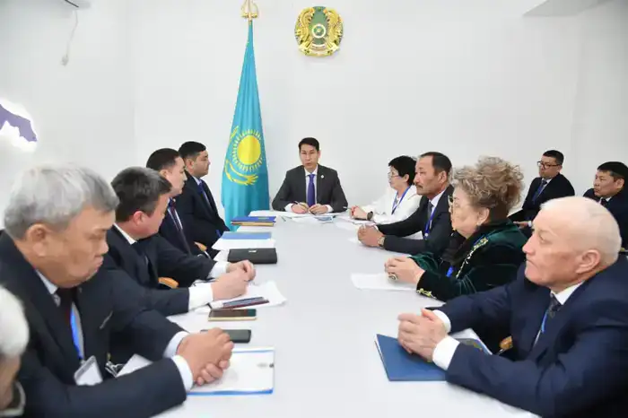 Азамат Айманакумов в Атырау с рабочим визитом