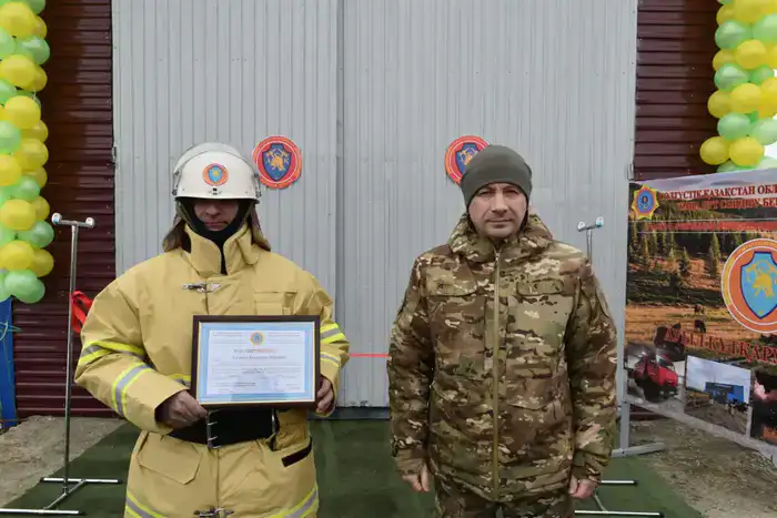 В Казахстане открыт 163-й добровольный пункт пожаротушения «Ауыл құтқарушылары» (3)