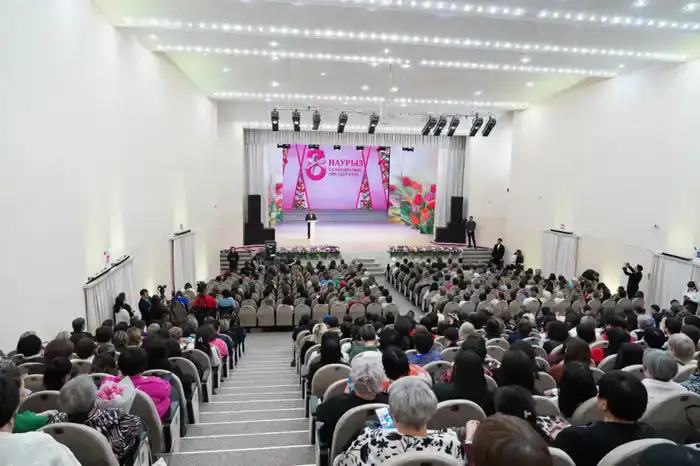 В Акмолинской области прошло торжественное мероприятие, посвященное 8 марта (7)