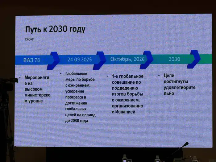 КАЗАХСТАН И ВОЗ ОБЪЕДИНЯЮТ УСИЛИЯ ДЛЯ БОРЬБЫ С ЭПИДЕМИЕЙ ОЖИРЕНИЯ (2)